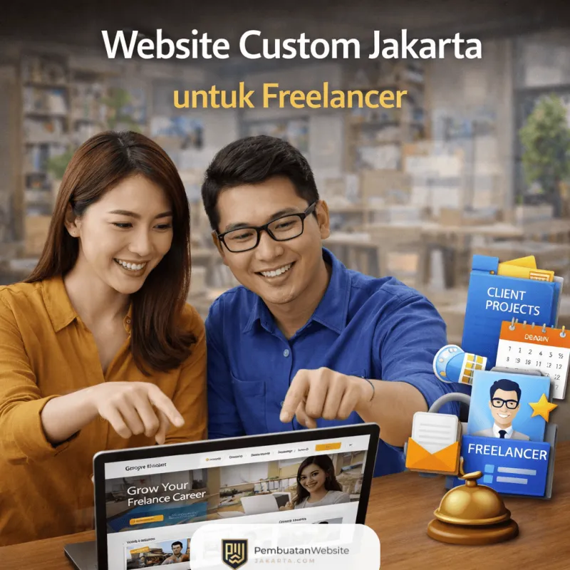 Website Custom Jakarta untuk Freelancer